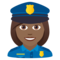 Polizistin: Mitteldunkle Hautfarbe