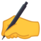 Schreibende Hand