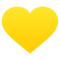 Gelbes Herz
