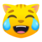 Gatto Con Lacrime Di Gioia