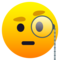 Faccina Con Monocolo