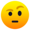 Faccina Con Sopracciglio Alzato