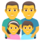 Famiglia: Uomo, Uomo, Bambina, Bambino