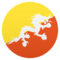 Bandiera: Bhutan