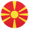 Bandiera: Macedonia del Nord