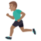 Uomo Che Corre: Carnagione Media