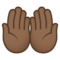 Mani Unite In Alto: Carnagione Medio-Scura