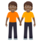 Persone Che Si Tengono Per Mano: Carnagione Medio-Scura