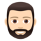 Persona: Carnagione Chiara, Barba
