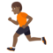 Persona Che Corre: Carnagione Medio-Scura