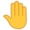 Dorso Mano Alzata