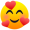 Faccina Sorridente Con Cuori