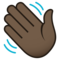 Mano Che Saluta: Carnagione Scura