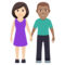 Donna E Uomo Che Si Tengono Per Mano: Carnagione Chiara, Carnagione Media