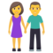 Donna E Uomo Che Si Tengono Per Mano