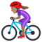 Ciclista Donna: Carnagione Media