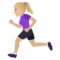 Donna Che Corre: Carnagione Medio-Chiara