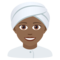 Donna Con Turbante: Carnagione Medio-Scura