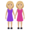 Due Donne Che Si Tengono Per Mano: Carnagione Medio-Chiara