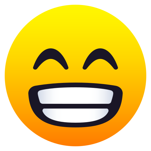 Strahlendes Gesicht Mit Lachenden Augen