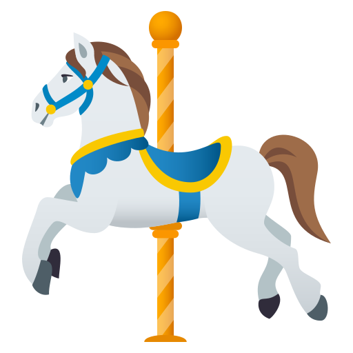 Karussellpferd