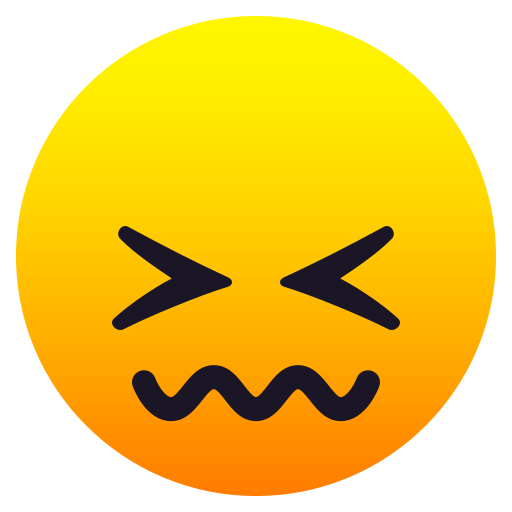 Verwirrtes Gesicht