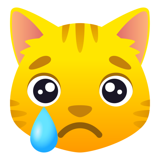 Weinende Katze