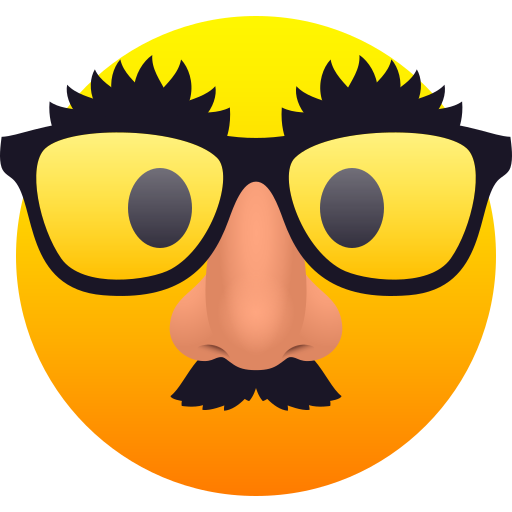 Verkleidetes Gesicht