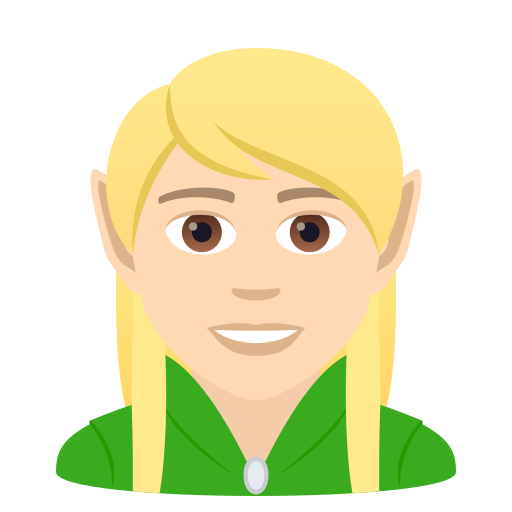 Elf(e): Helle Hautfarbe