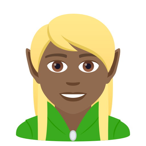 Elf(e): Mitteldunkle Hautfarbe