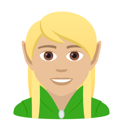 Elf(e): Mittelhelle Hautfarbe