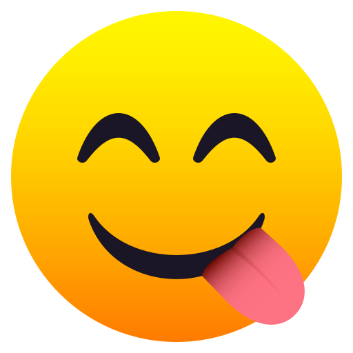 Sich Die Lippen Leckendes Gesicht
