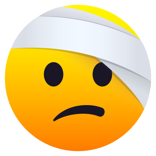 Gesicht Mit Kopfverband