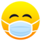 Gesicht Mit Atemschutzmaske