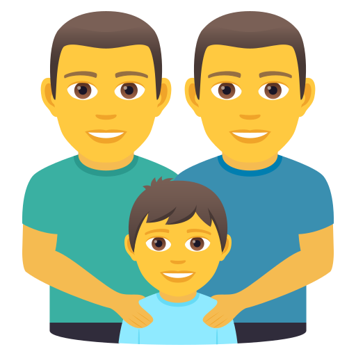 Familie: Mann, Mann, Junge