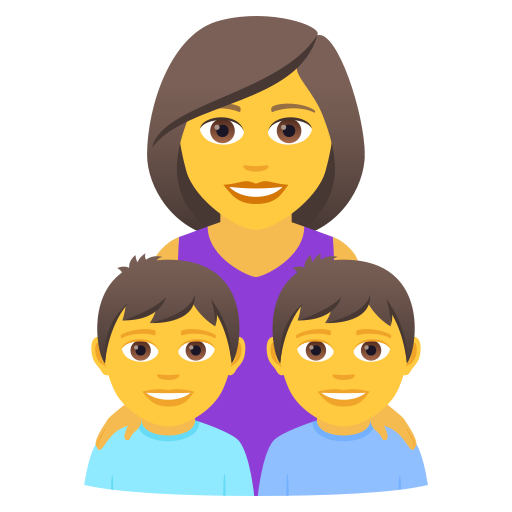 Familie: Frau, Junge, Junge