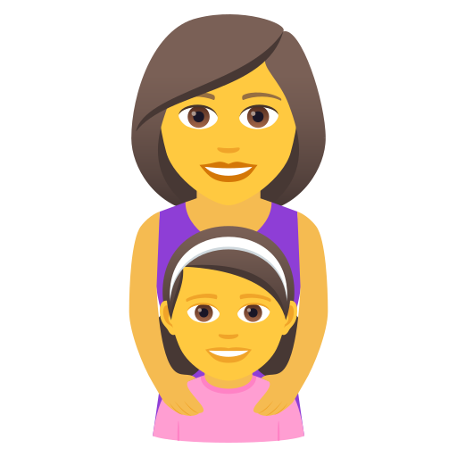 Familie: Frau, Mädchen