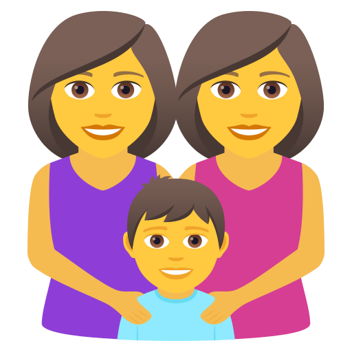 Familie: Frau, Frau, Junge