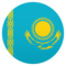 Flagge: Kasachstan