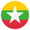 Flagge: Myanmar