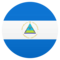 Flagge: Nicaragua