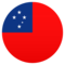 Flagge: Samoa