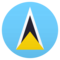 Flagge: St. Lucia