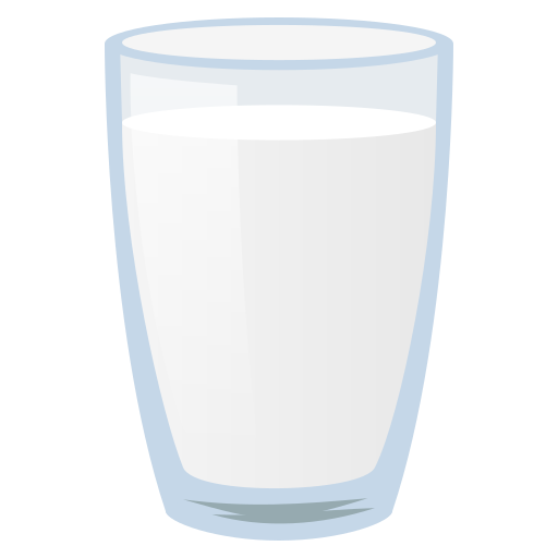 Glas Milch