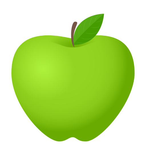 Grüner Apfel