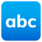 Eingabesymbol Lateinische Buchstaben