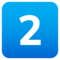 Taste Ziffer Zwei