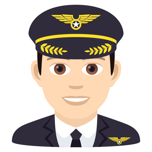 Pilot: Helle Hautfarbe