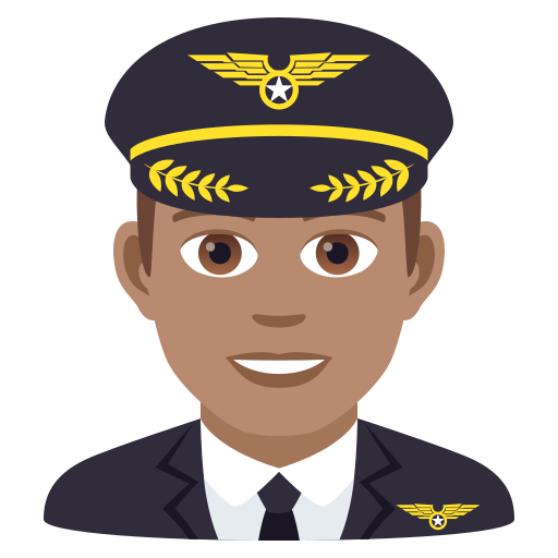 Pilot: Mittlere Hautfarbe