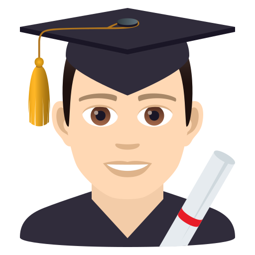 Student: Helle Hautfarbe